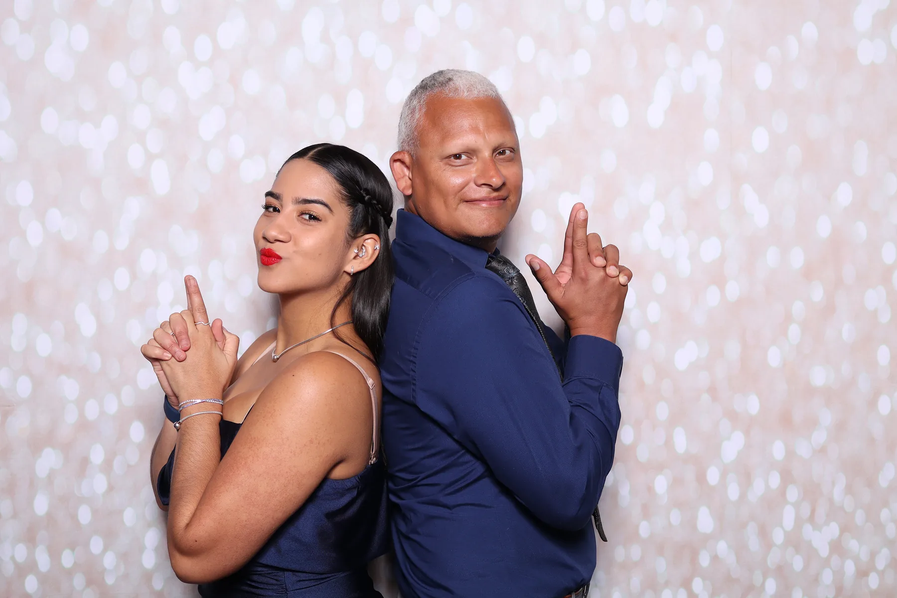 Guests posing at the MADD Central Florida gala photo booth